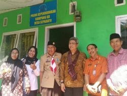 Direktur Kerjasama Pendidikan kependudukan BKKBN RI Kunjungi Pojok Kependudukan Kampung KB Desa Sepabatu