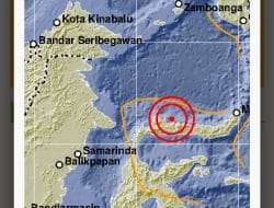 Gempa 5,4 Magnitudo Guncang Sulteng Jumat Dini Hari