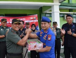 Hari Jadi TNI Ke-74, Korem 142 Tatag Dapat Surprise Dari Polda