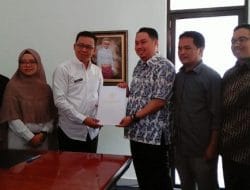 Galang Sinergitas, KPID Sulbar dan Dinas Kominfo Teken NHPD