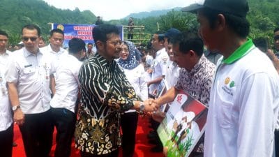 Pacu Produktifitas, Mentan RI Drop Rp 144 Miliar ke Sulbar
