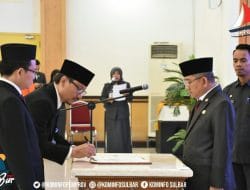 Gubernur Sulbar Lantik Pimpinan BPKP