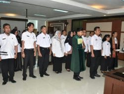 27 Pejabat Lingkup Pemprov Sulbar Dilantik