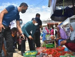 Gubernur Sulbar Pantau Langsung Ketersediaan Bahan Pangan