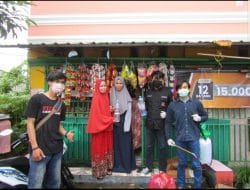 KPM-PM Bagi Desinfektan Gratis kepada Masyarakat