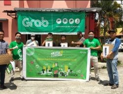 Pencegahan Covid-19, Grab di Mamuju Terus Jaga Kesehatan
