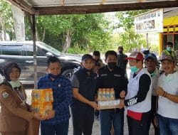 Kunjungi Perbatasan Polman-Majene, Syamsul Samad Apresiasi Kinerja TNI/Polri dan Relawan