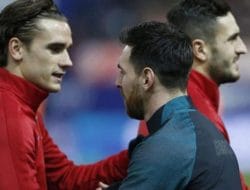 Messi dan Griezmann Terlibat Baku Hantam Saat Sesi Latihan Barcelona