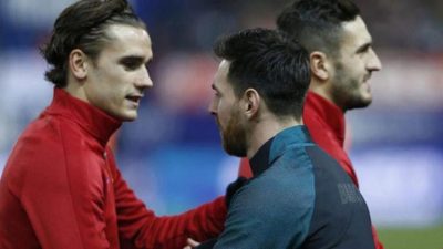 Messi dan Griezmann Terlibat Baku Hantam Saat Sesi Latihan Barcelona