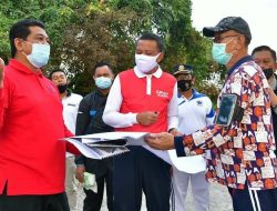 Gubernur Sulsel Tinjau Progres Proyek Rp 45 Miliar di Kawasan Pantai Bira Bulukumba