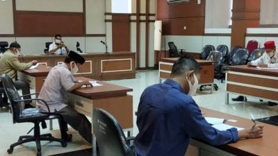 Memulai Babak Baru, 26 Peserta Calon Anggota KIP Sulbar Ikuti Ujian Tertulis