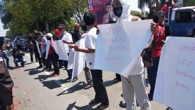 Aksi Solidaritas Jurnalis Dan LSM, Tuntut Kepolisian Usut Tuntas Pembunuhan Jurnalis