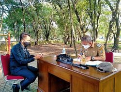 Buat Langkah Inovatif, Bupati Polman Berkantor di Taman Terbuka