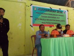 Desa Kalola Musdes Penyusunan RKPDes Tahun 2021