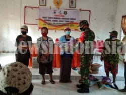 Pemerintah Desa Lelejae Menyalurkan Bantuan Paket Sembako Program MARASA Pemprov Sulbar