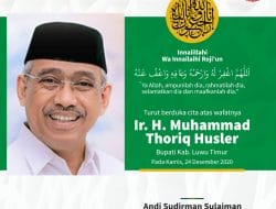 Wagub Sulsel Turut Berduka atas Meninggalnya Bupati Luwu Timur