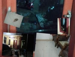 Rumah Almarhum Mantan Kepala Desa Tungke, Bengo, Dilempar OTK