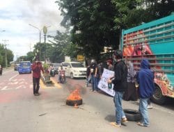 Aliansi Mahasiswa Takalar ‘Unras’ Tuntut Pencopotan Direktur PDAM Takalar