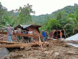 Banjir dan Tanah Longsor di Polman, Rumah dan Fasum Rusak Berat