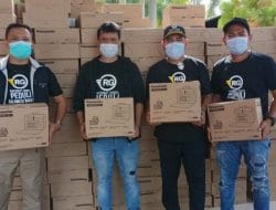 Bantuan Wakil Ketua DPR RI Tiba di Bandara Tampa Padang Mamuju