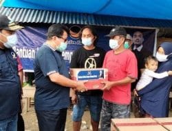 Jokowi Tiba di Mamuju, AAS Bersama ARH Salurkan Bantuan Putra Surya Paloh