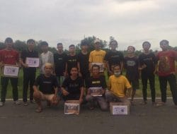 Puluhan Pemuda Dari 2 Desa di Salomekko, Bone, Galdan Untuk Korban Bencana Alam Sulbar