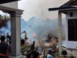 7 Unit Rumah Ludes Terbakar di Tolai Sulteng, Korban Butuh Uluran Tangan Dermawan