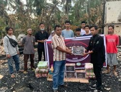 Komunitas Independent Photography Sosial Bone Salurkan Bantuan ke Korban Kebakaran di Belli