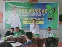 Pra Muscab DPC PKB Lutra: Gus AMI Capres, Azhar Arsyad Gubernur, Riswan Bupati