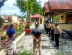 Jajaran Polsek Pamboang Gelar Penandatanganan Fakta Integritas Penyalahgunaan Narkoba