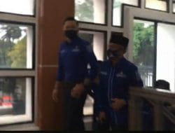 AHY dan Rombongan Audiensi ke Pimpinan KPU Pusat