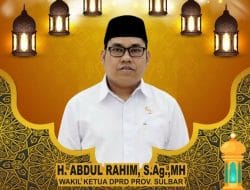 Dalam Menyambut Bulan Suci Ramadhan, Ini Himbauan Wakil Ketua DPRD Sulbar