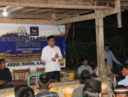 Sosialisasi Perda, Abdul Rahim Ingatkan Bahaya Narkoba