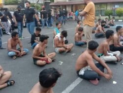 Respon Instruksi Kapolri, Aparat Polrestabes Makassar Amankan Sejumlah Preman