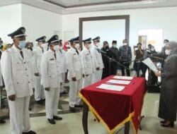 Bupati Mamuju Lantik 12 Pejabat Kepala Desa, Ini Nama-namanya