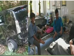Lakalantas di Seppabbulue, Satu Keluarga Dilarikan ke Puskesmas USA
