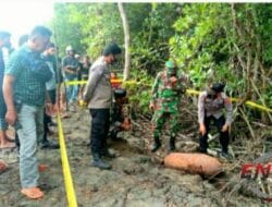 Handak Jenis Mortir Diduga Peninggalan Nippon, Hebohkan Warga Sibulue, Bone