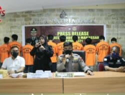 29 Pelaku Narkotika Terjaring Operasi Antik 2021 di Wilhum Polres Pelabuhan Makassar