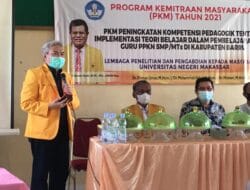 Dosen PPKn UNM Latih Guru MGMP SMP/MTs Se-Kabupaten Barru