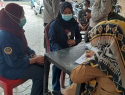 Melibatkan KKN Unasman, Pemerintah Desa Luyo Gelar Vaksinasi