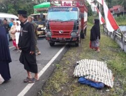 Lakalantas di Lapri, Sopir Truk Pengangkut Gas Meninggal Dunia