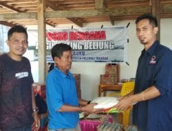 Angin Puting Beliung Hantam Polman, NasDem Sulbar Salurkan Bantuan Sembako
