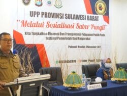 UPP Sulbar Gelar Sosialisasi Saber Pungli