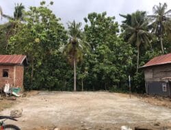 Diduga Calonnya Kalah Dalam Pilkades, Ketua BPD di Waji Bongkar Lapangan Volley