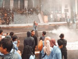 Ratusan Mahasiswa Unismuh Tuntut Surat Edaran Rektor Dicabut