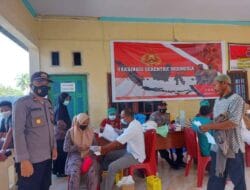 Cek Vaksinasi, Kapolsek Torue Apresiasi Antusias Masyarakat