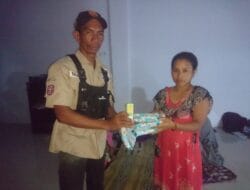 Andi Nurhaldin NH Bantu Warga Makassar Terdampak  Banjir