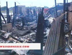 Si Jago Merah Melahap 7 Rumah di Jalan Abdullah Raya, Makassar
