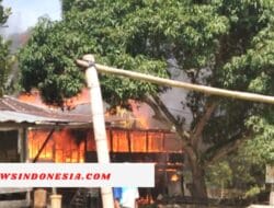 Tiga Unit Rumah Hangus Terbakar di Matajang, Kahu