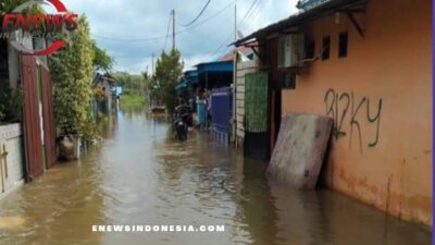 Banjir Melanda Papua, 59 Unit Rumah Terendam